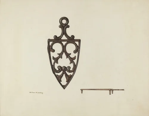 Trivet by William Ludwig, index of american design, 1939