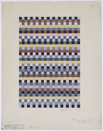 Rug Design for Child's Room by Anni Albers, design, 1928