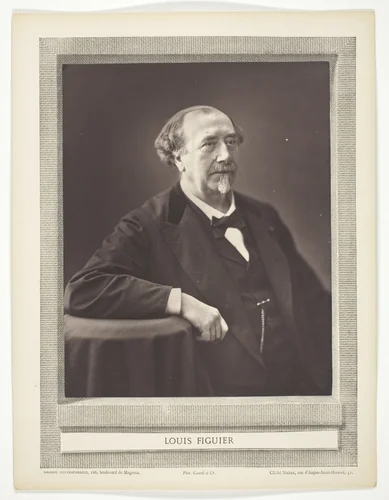 Louis Figuier by Nadar, photograph, 1853-1877