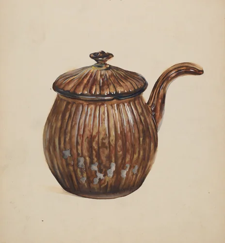 Posset Pot by Roberta Elvis, index of american design, 1936