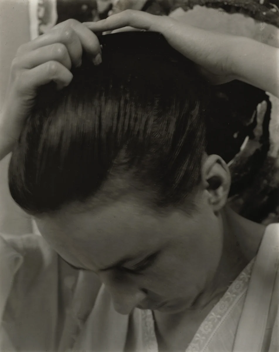 Georgia O'Keeffe by Alfred Stieglitz, photograph, 1919-1921