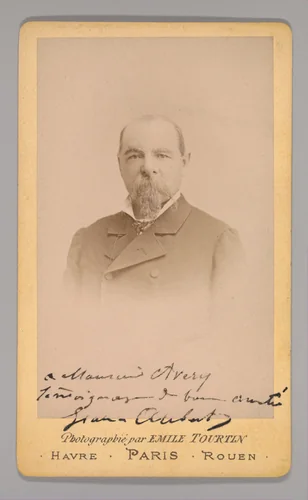 [? Aubert] by Emile Tourtin, photograph, 1860-1869