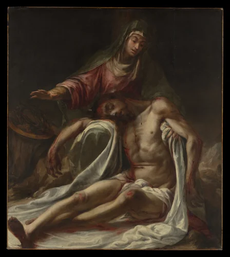 Pietà by Juan de Valdés Leal, painting, 1657-1660