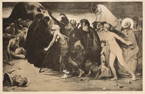 Le Chemin de la Mort by Eugène Trigoulet, book, 1899