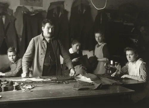 Master Tailor by August Sander, photograph, 1920