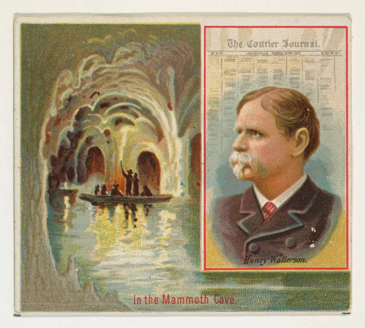 Henry Watterson, The Louisville Courier Journal, from the American Editors series (N35) for Allen & Ginter Cigarettes by Allen & Ginter, print, 1887