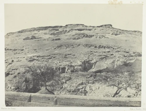 Nécropole de l'Ancienne Lycopolis, Haute-Egypte, plate 12 from the album "Egypte, Nubie, Palestine et Syrie" (1852) by Maxime Du Camp, photograph, 1849-1851