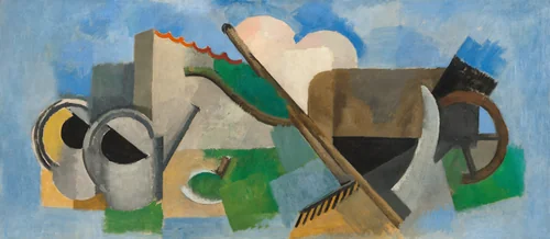 The Watering Can (Emblems: The Garden) by Roger de La Fresnaye, painting, 1913