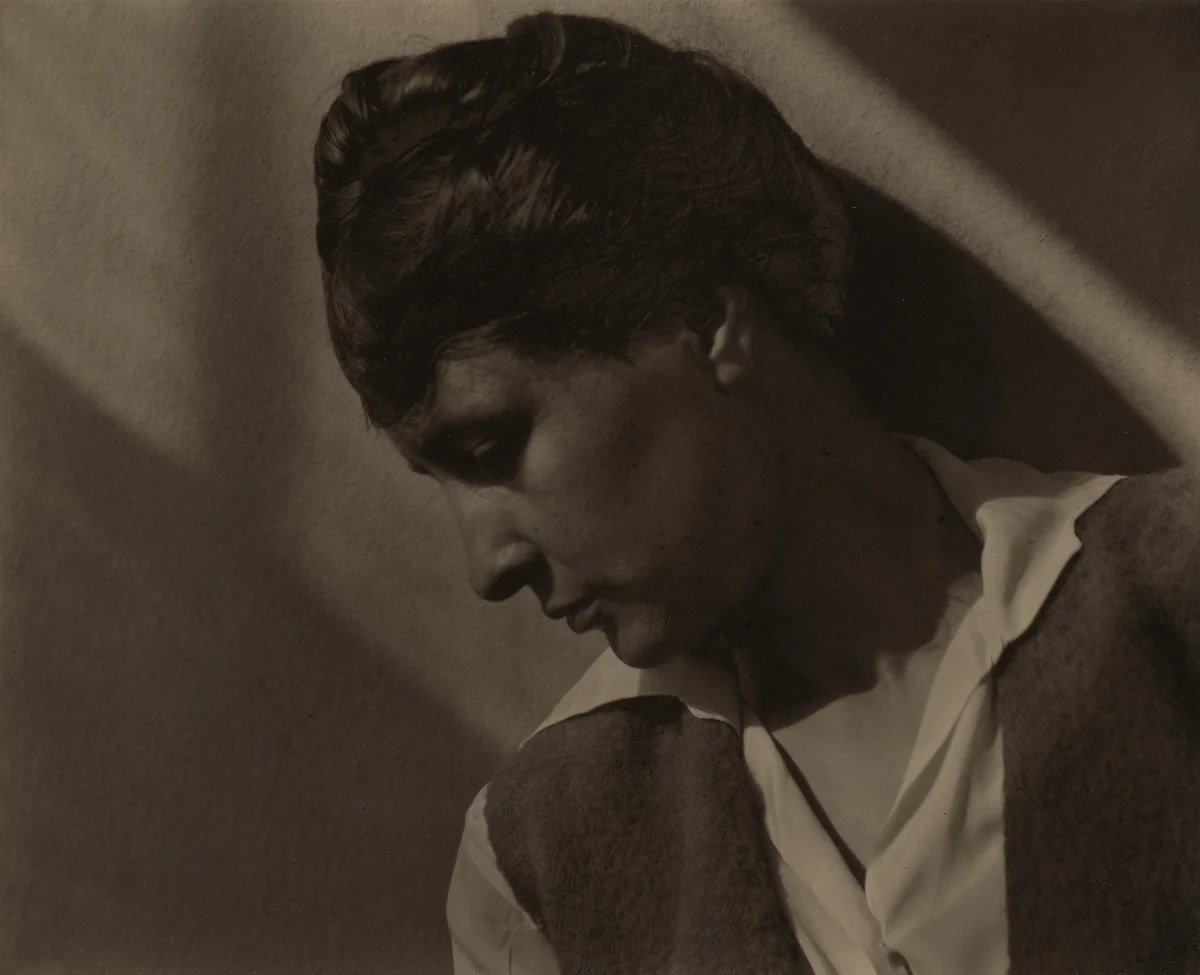 Georgia O'Keeffe by Alfred Stieglitz, photograph, 1918-1919