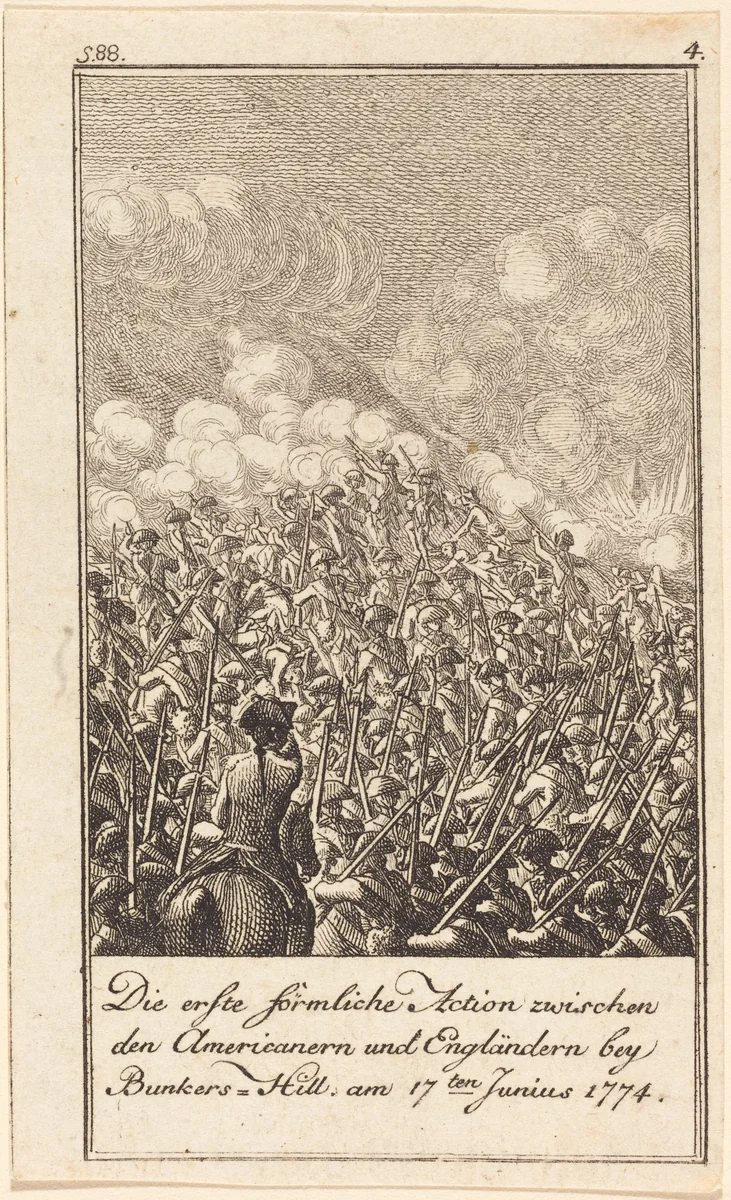 The History of the United States by Daniel Nikolaus Chodowiecki, print, 1783-1784