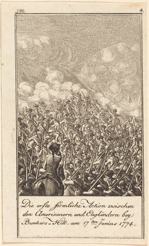 The History of the United States by Daniel Nikolaus Chodowiecki, print, 1783-1784