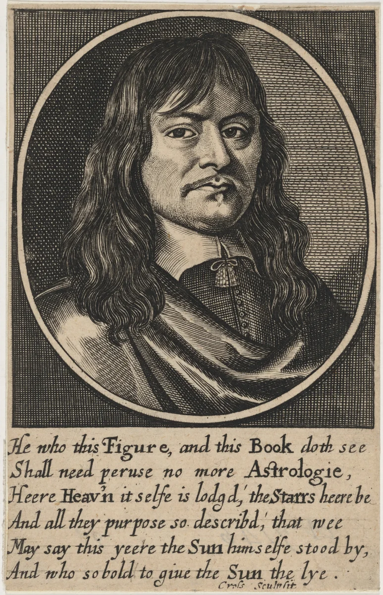 Sir George Wharton by Thomas Cross, print, 1657