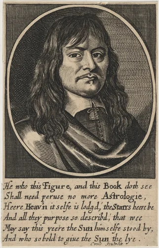 Sir George Wharton by Thomas Cross, print, 1657