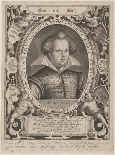 Frederick Achilles, Duke of Wurtenburg by M. Io. Albert Aubelin, print