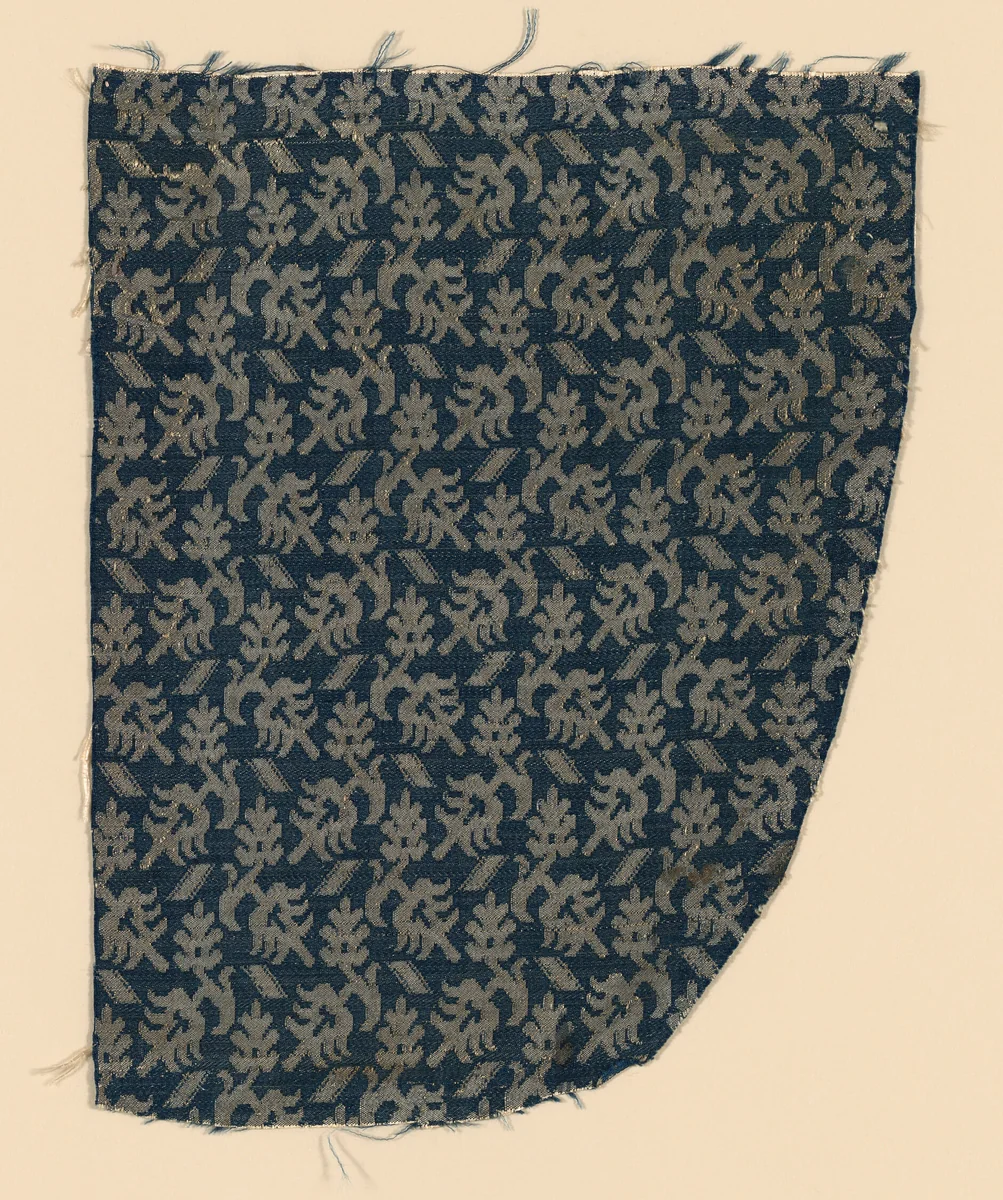 Fragment by Italy, textile, 1600-1650