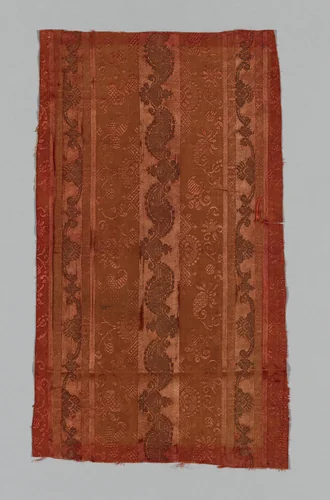Fragment by Italy, textile, 1675-1700