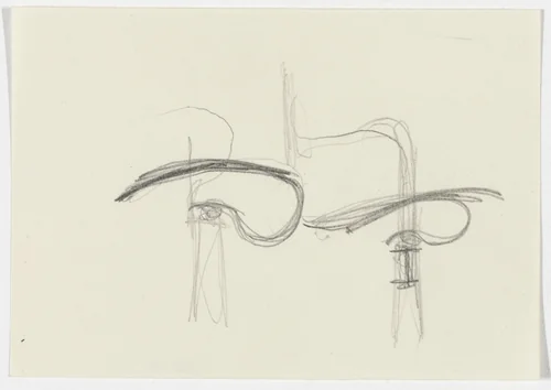 Frame Detail (Elevation sketch) by Ludwig Mies van der Rohe, mies van der rohe archive, 1926