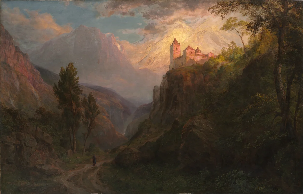 The Monastery of San Pedro (Our Lady of the Snows) by Frederic Edwin Church, painting, 1879