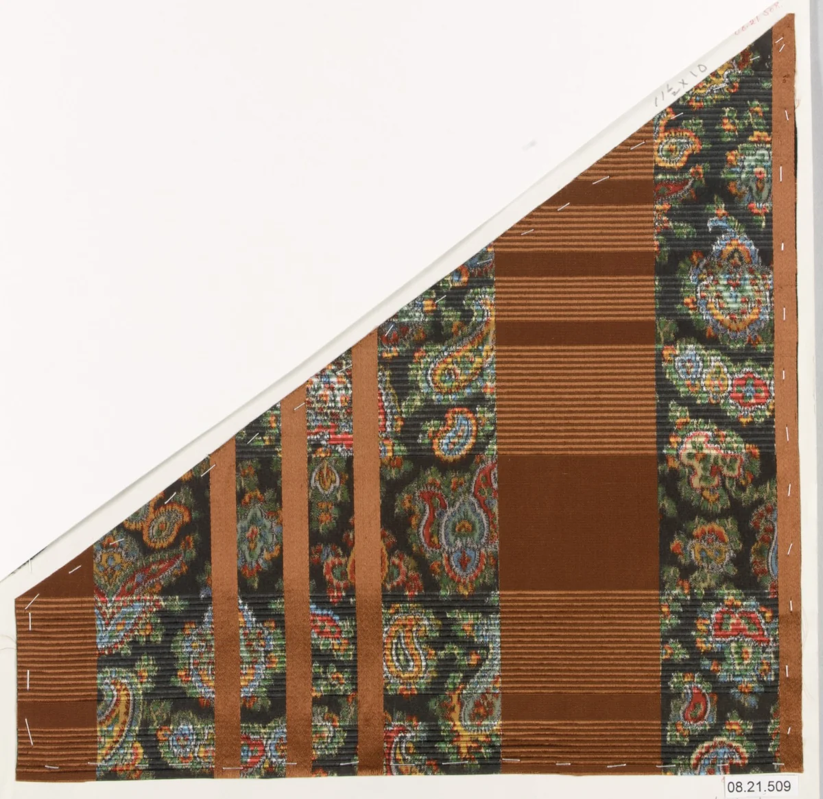 Textile sample by Unknown Designer, textile, 1900