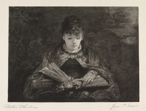 Among the Old Poets by John Parker Davis, print, 1887