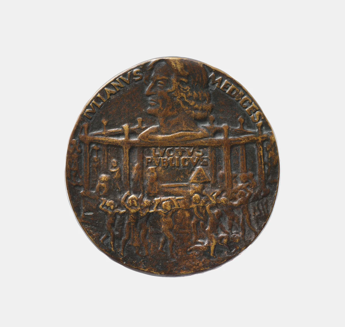 To Commemorate the Pazzi Conspiracy, 1478 by Bertoldo di Giovanni, metalwork, 1478