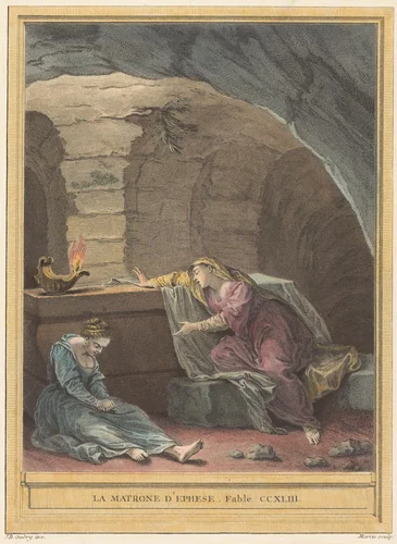 La matrone d'Ephese (The Matron of Ephese) by Martin Marvie
Jean-Baptiste Oudry, print, 1759