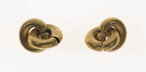 Loops for earrings by Korea, metalwork, 918-1392