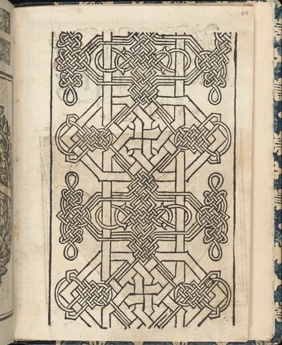 Essempio di recammi, page 24 (recto) by Giovanni Antonio Tagliente, book, 1530