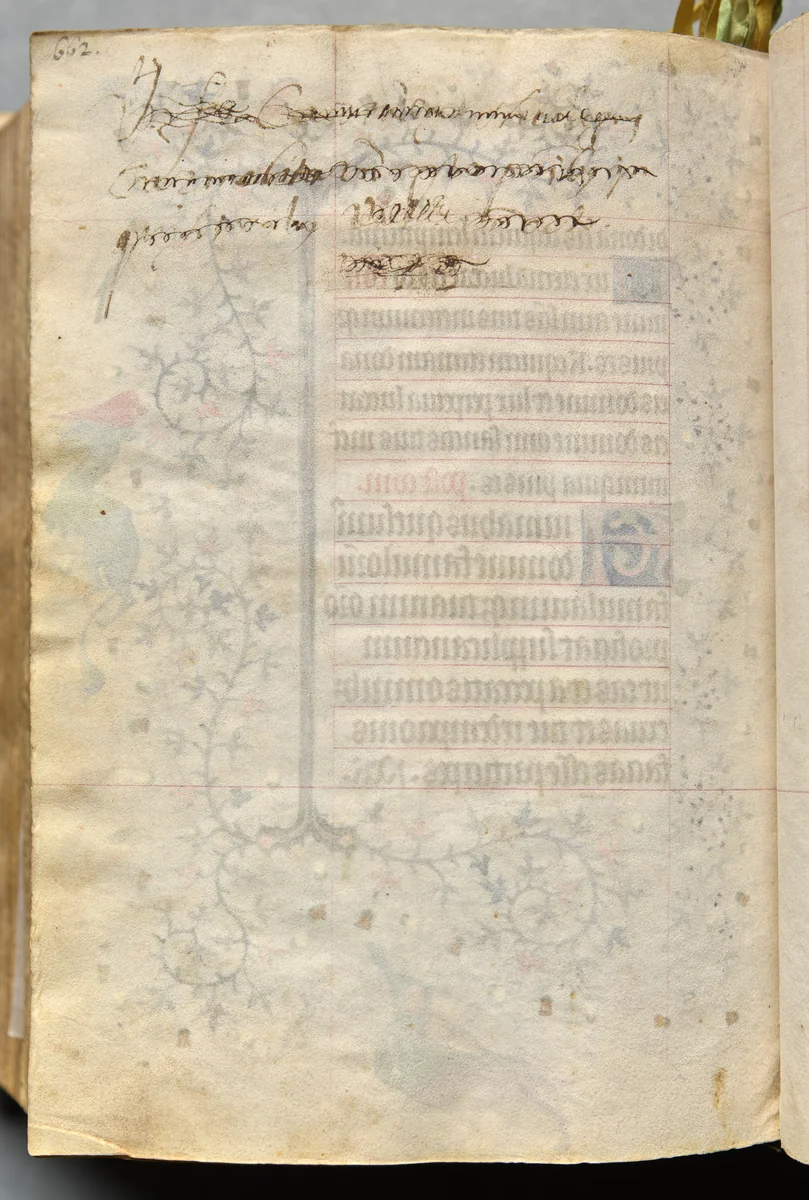 Hours of Charles the Noble, King of Navarre (1361-1425), fol. 325v, Text by Master of the Brussels Initials and Associates, book, 1400-1410