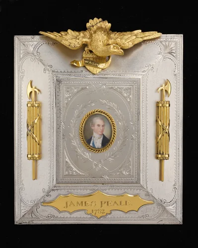 George Washington by James Peale, artwork, 1782