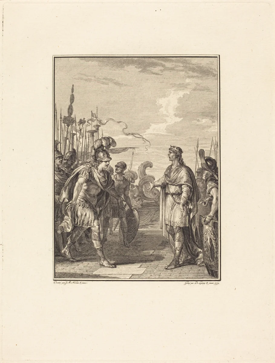 Iphis by Robert Delaunay
Jean-Michel Moreau the Younger, print, 1779
