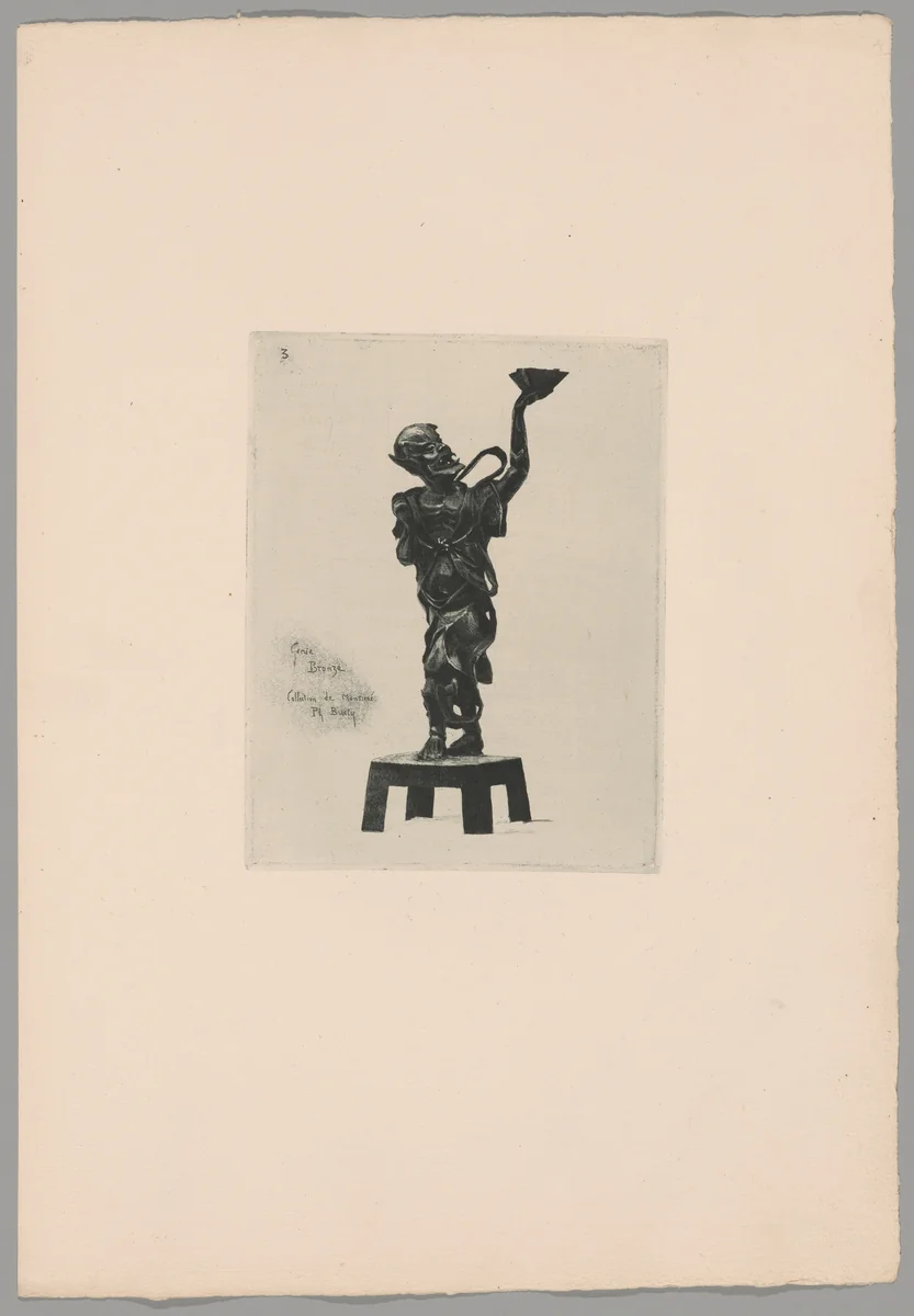 Japonisme by Felix Hilaire Buhot, print, 1883