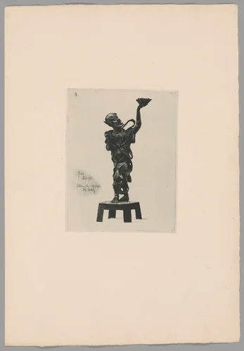 Japonisme by Felix Hilaire Buhot, print, 1883