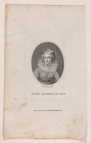 Mary, Queen of Scots (from "Select Biography: Containing Instructive and Entertaining Accounts of the Lives, Characters, and Actions of the Most Eminent Persons of All Ages and All Countries") by T. Clerk, print, 1800-1833