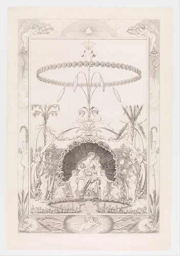 Day, from the series The Times of the Day by Philipp Otto Runge, print, 1807