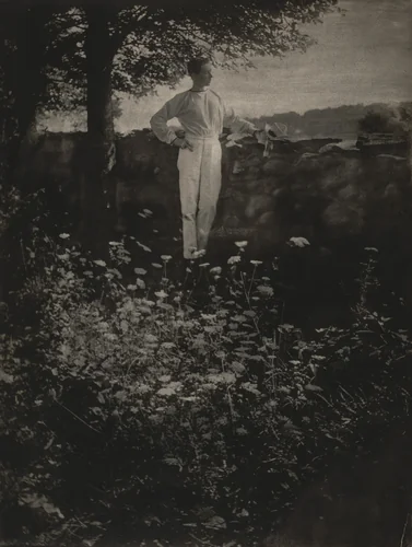 Baron Adolf de Meyer by Gertrude Käsebier, photograph, 1903