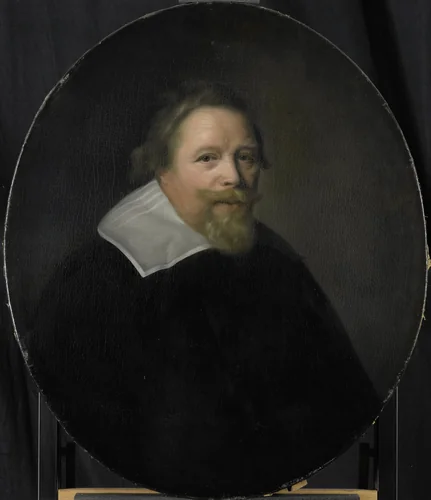 Portrait of Pieter Sonmans, Director of the Rotterdam Chamber of the Dutch East India Company, elected 1631 by Pieter van der Werff, painting, 1695-1722