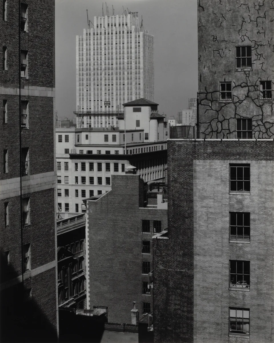 From My Window at An American Place, Southwest by Alfred Stieglitz, photograph, 1932