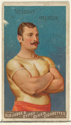 Muldoon, Wrestler, from the Goodwin Champion series for Old Judge and Gypsy Queen Cigarettes by Goodwin & Company, print, 1888