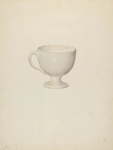 Egg Cup by Roberta Spicer, index of american design, 1940