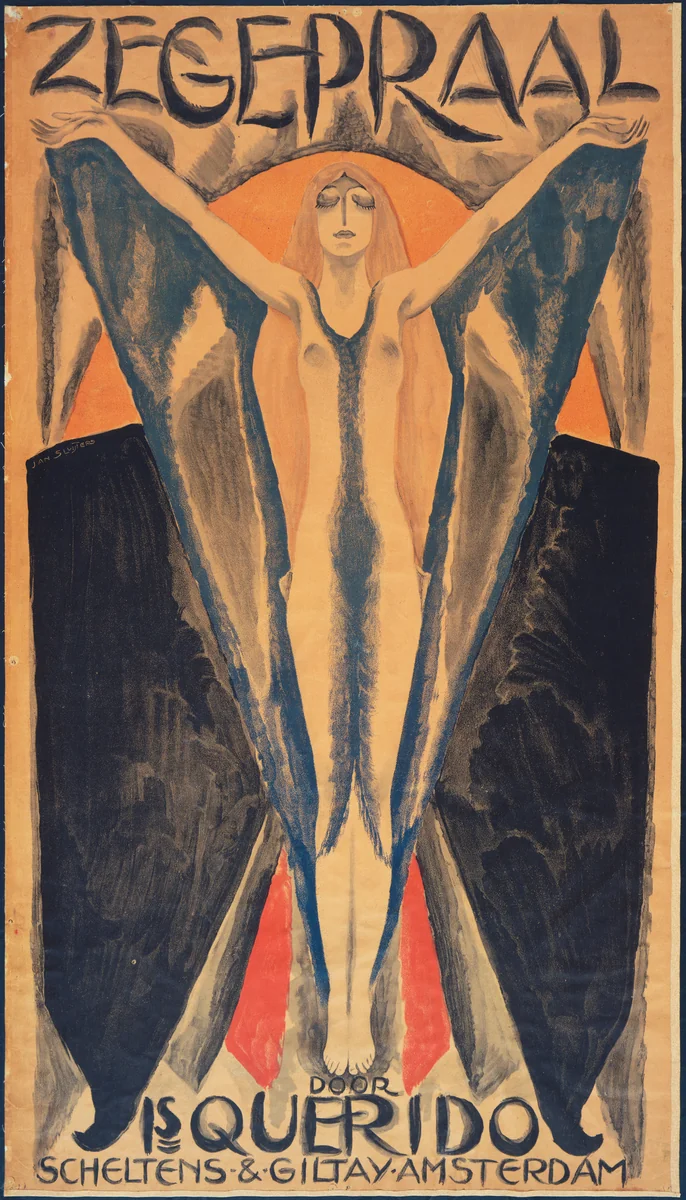Zegepraal by J. Sluijters, design, 1904