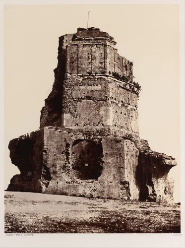Nîmes, Tour Magne by Edouard Baldus, photograph, 1853