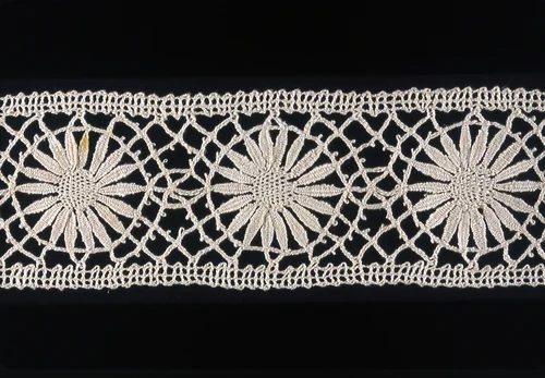 Border by France or Germany, textile, 1875-1900