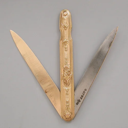 Pocket knife by Jean Gavet, metalwork, 1766-1767