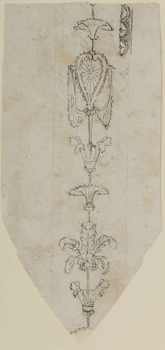 Design for the Decoration of Firearms by Nicolas Noël Boutet, drawing, 1772-1830