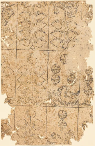 Playing Card by German 16th Century, print, 1500-1599