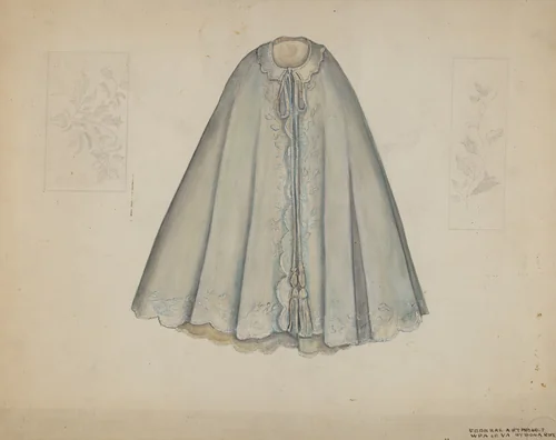 Child's Cape by Edna Crenshaw Rex, index of american design, 1935-1942