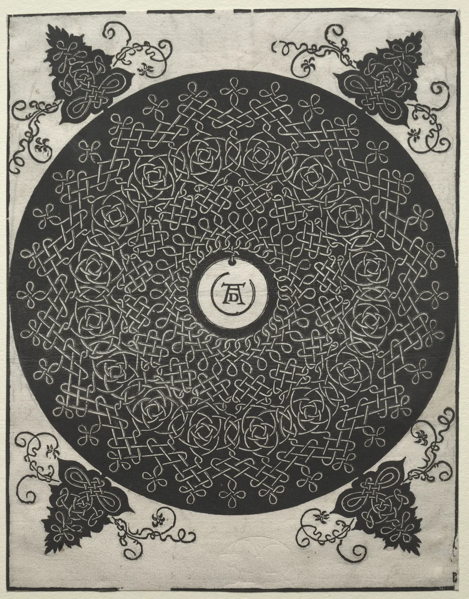 Third Knot by Albrecht Dürer, print, 1506-1507