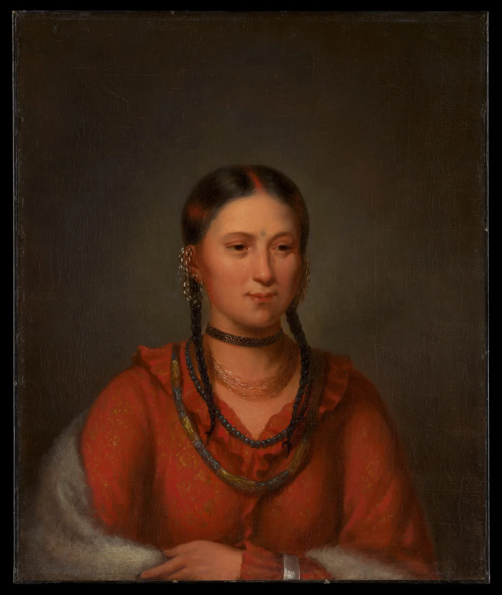 Hayne Hudjihini, Eagle of Delight by Henry Inman, artwork, 1832-1833