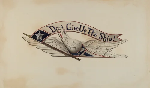 Bellamy Eagle by Elizabeth Moutal, index of american design, 1935-1942